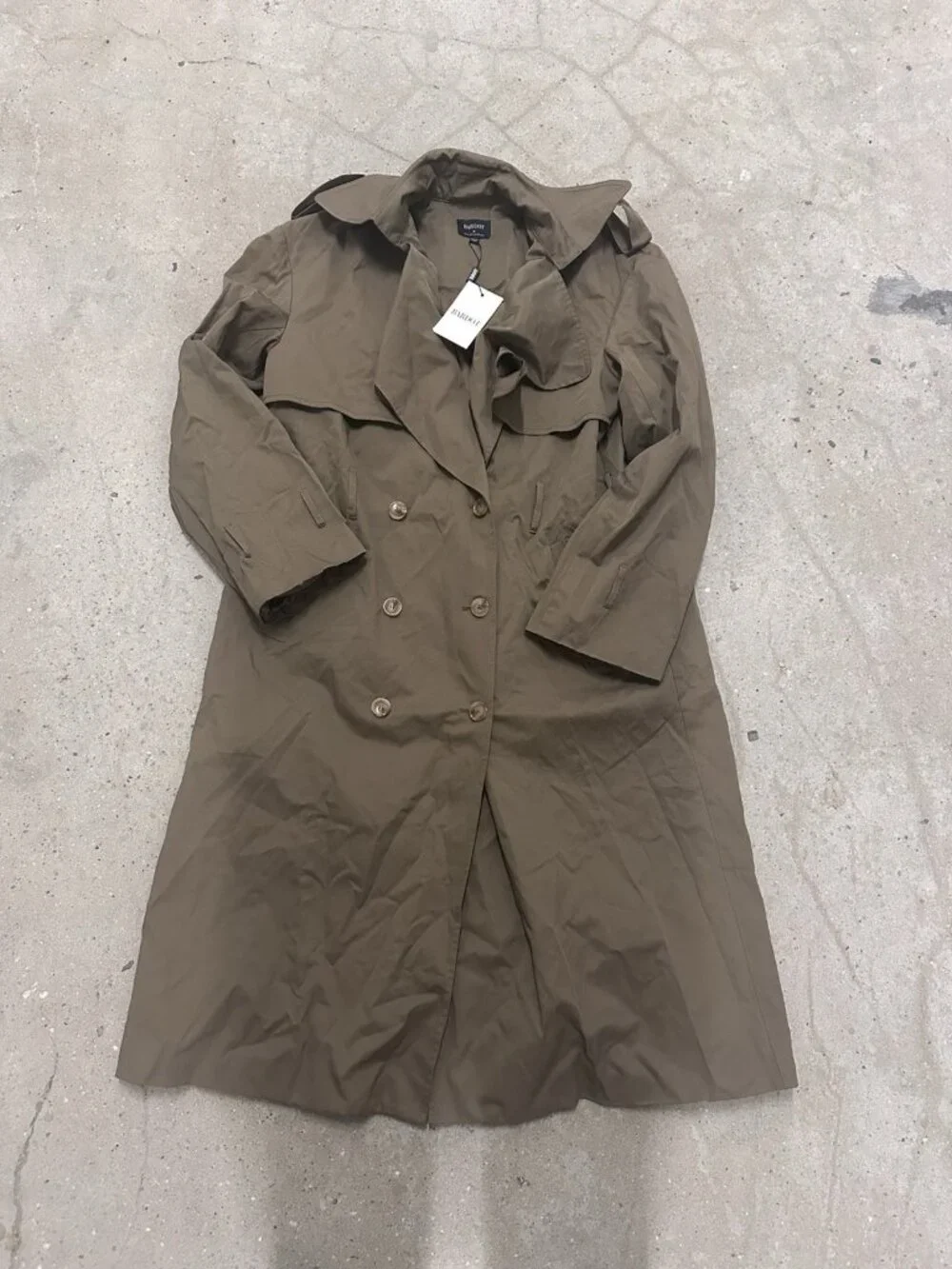 Bardot Halle Trench Coat in Khaki